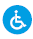 Ideally suitable for wheelchairs and guests with restricted mobility