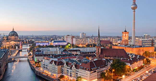 Panorama Berlin – Jugendherberge Berlin Ostkreuz