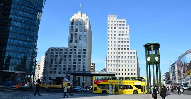 Potsdamer Platz - Jugendherberge Berlin Ostkreuz